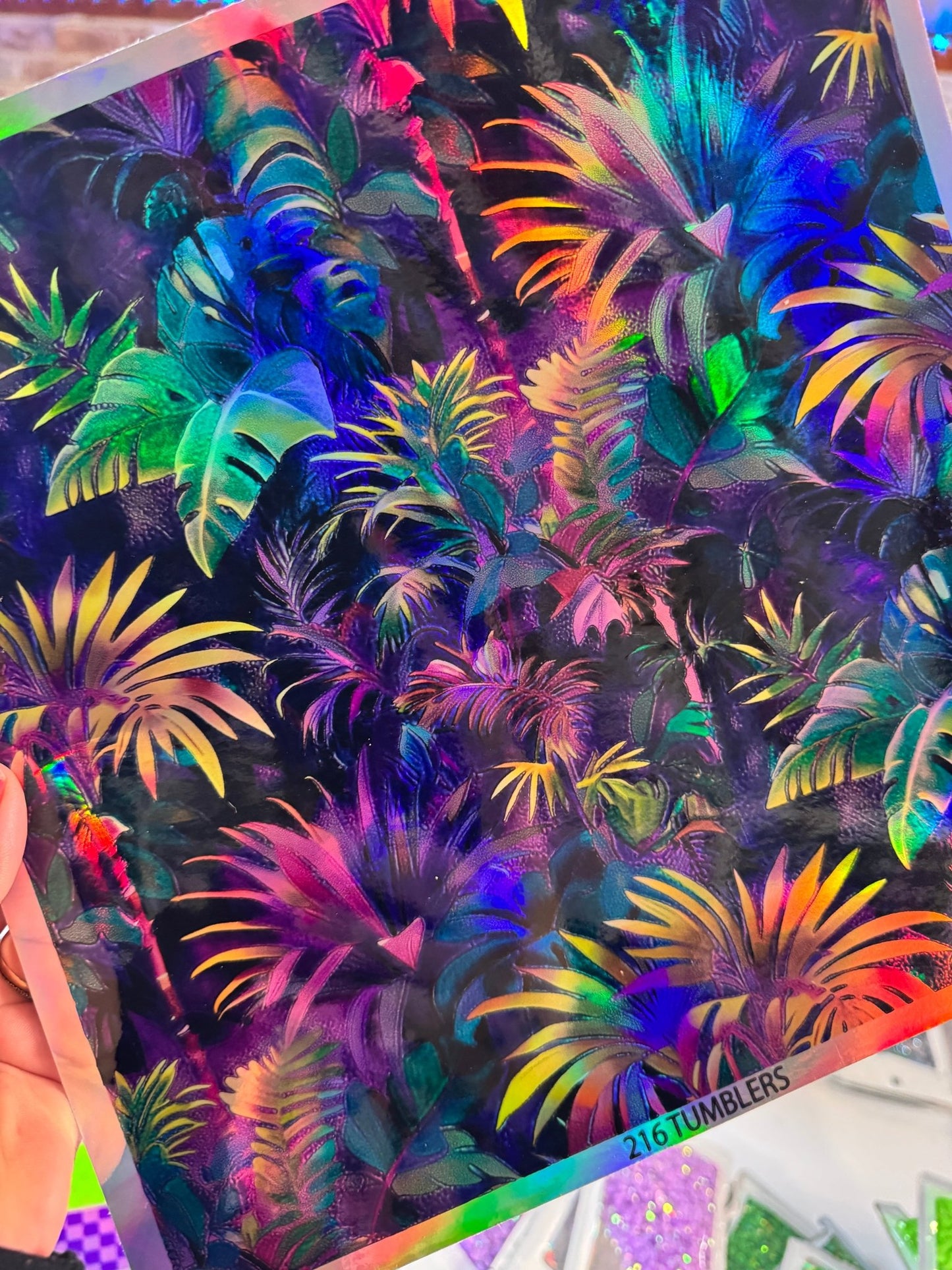 10x10 HOLO MIAMI VIBES - 216 Tumblers