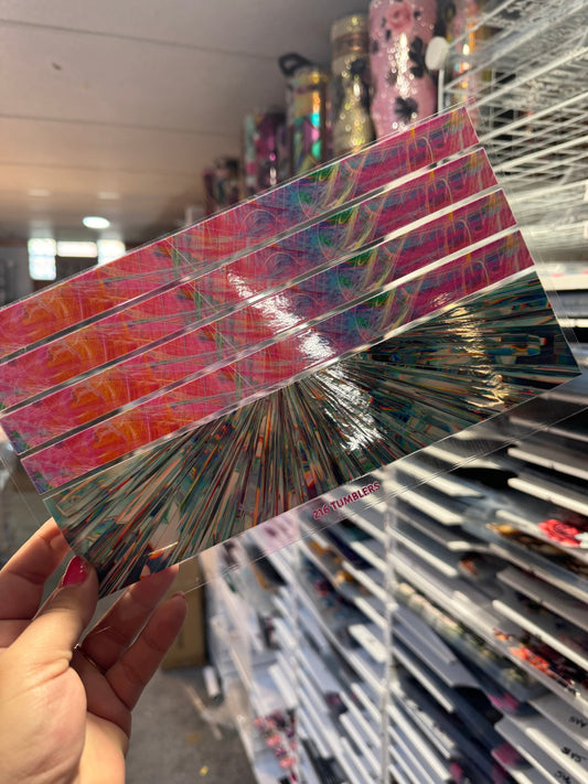 1/2 BAND SHEET UVDTF - 216 Tumblers