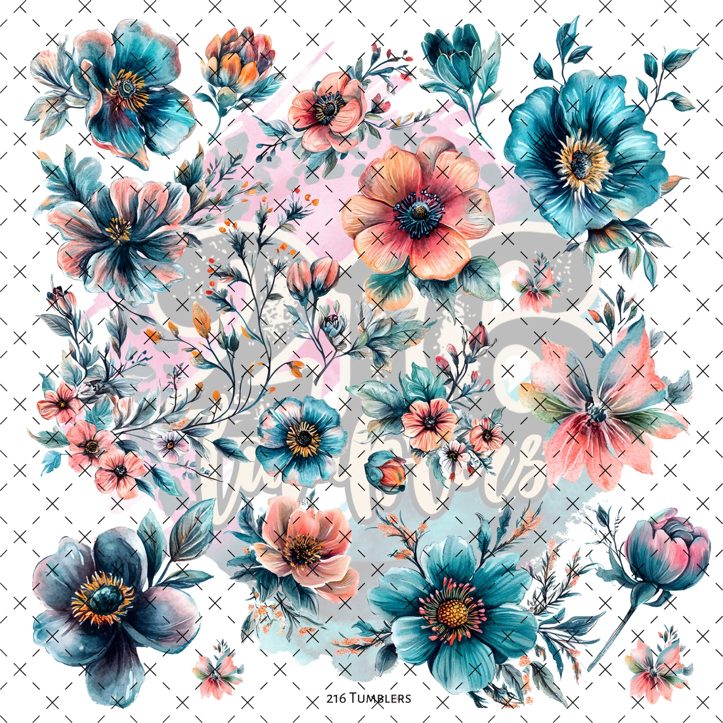 10X10- 128 Blue Spring