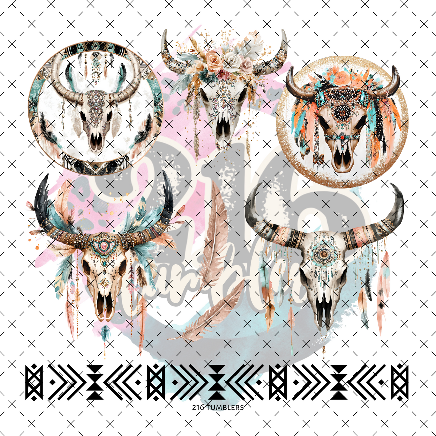 10X10- 144 Western Bull