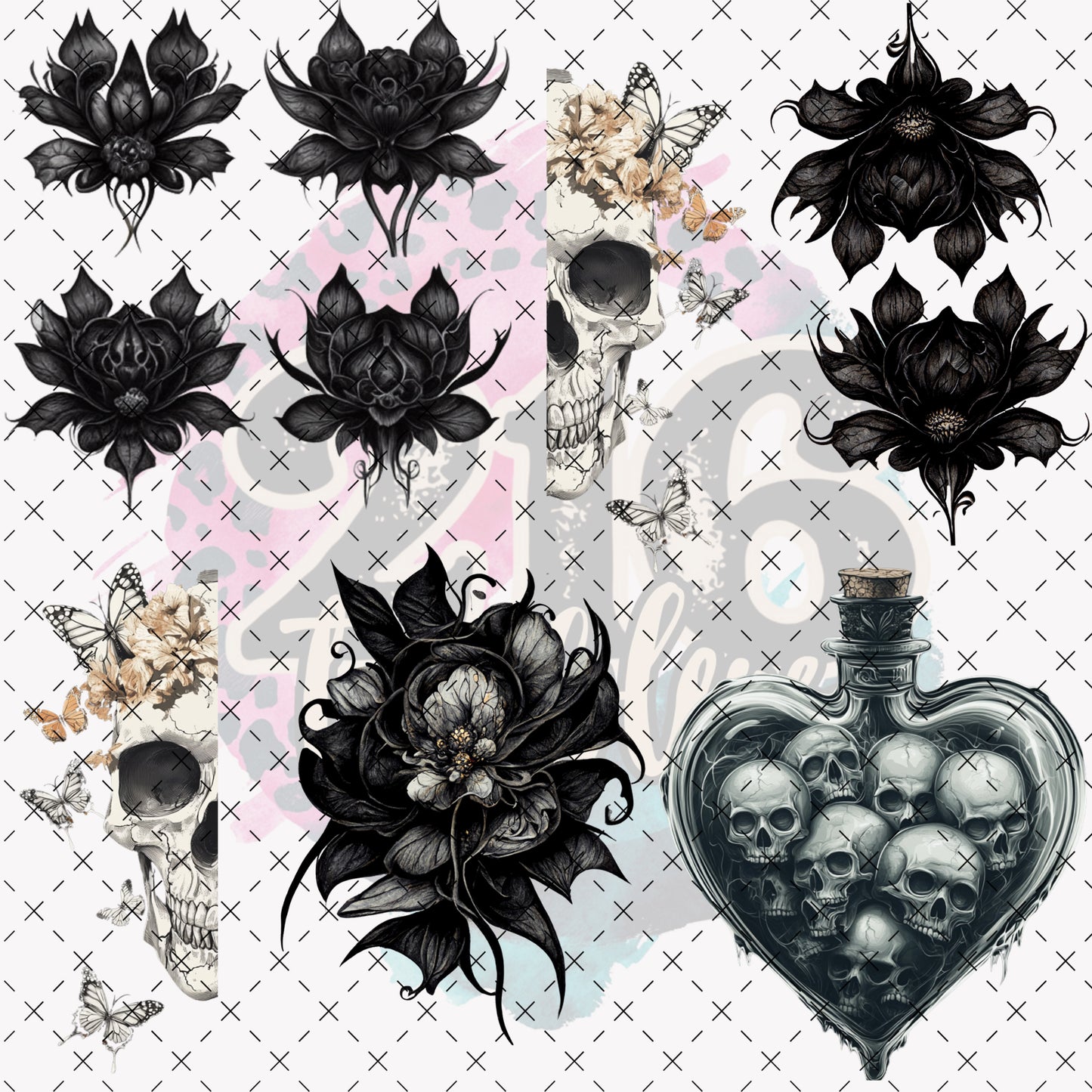 10X10- 159 DARK BEUATY