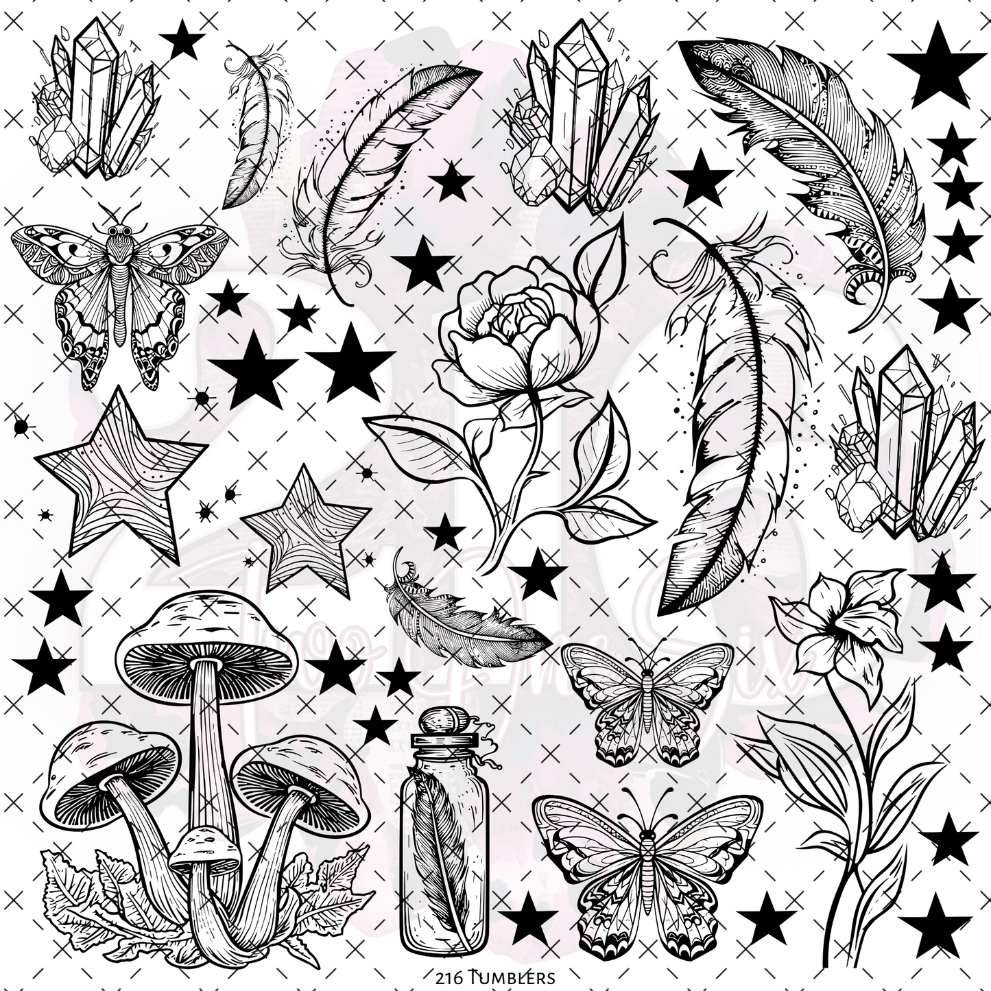 10X10- 181 MAGICAL OUTLINES