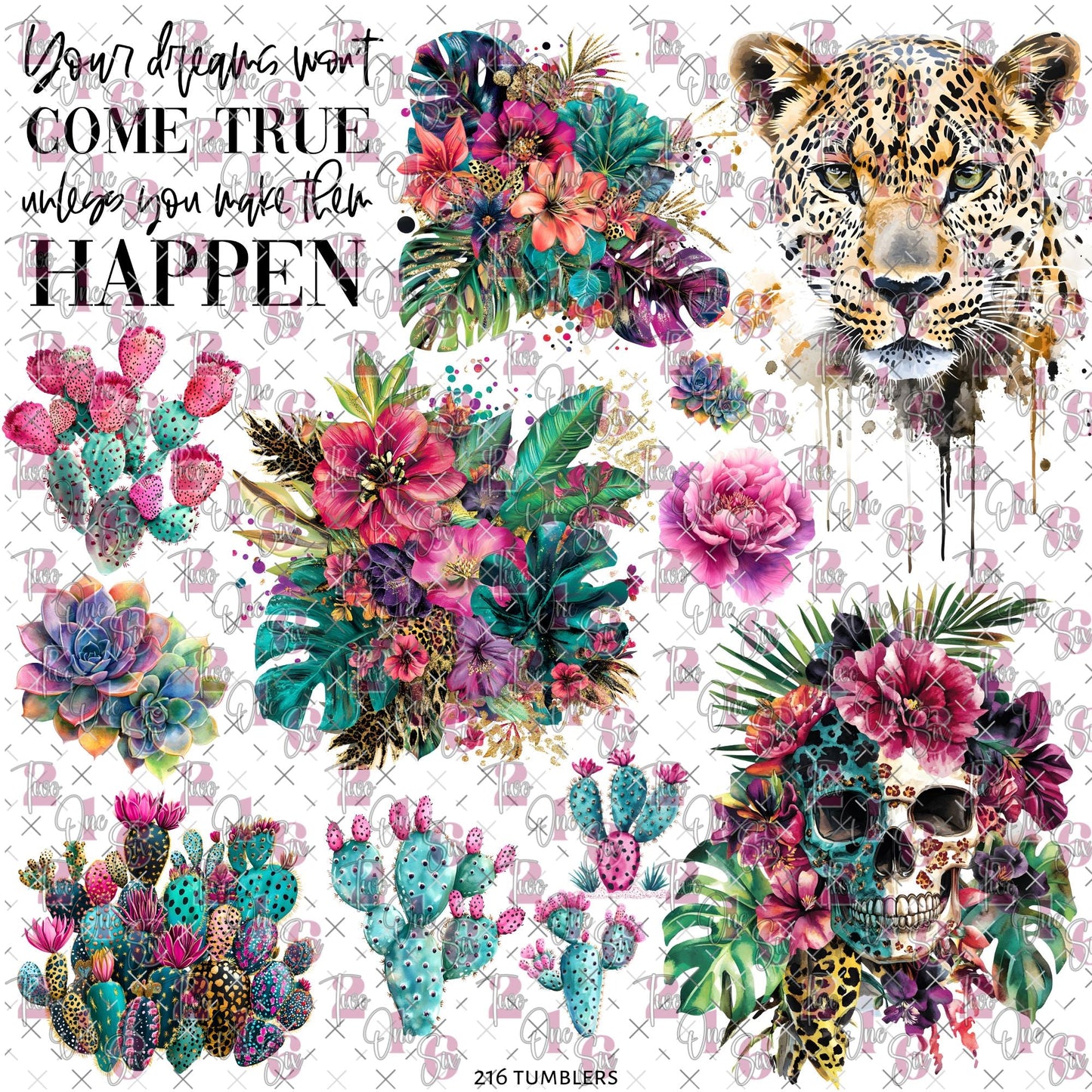 231 KGD BOX - 216 Tumblers