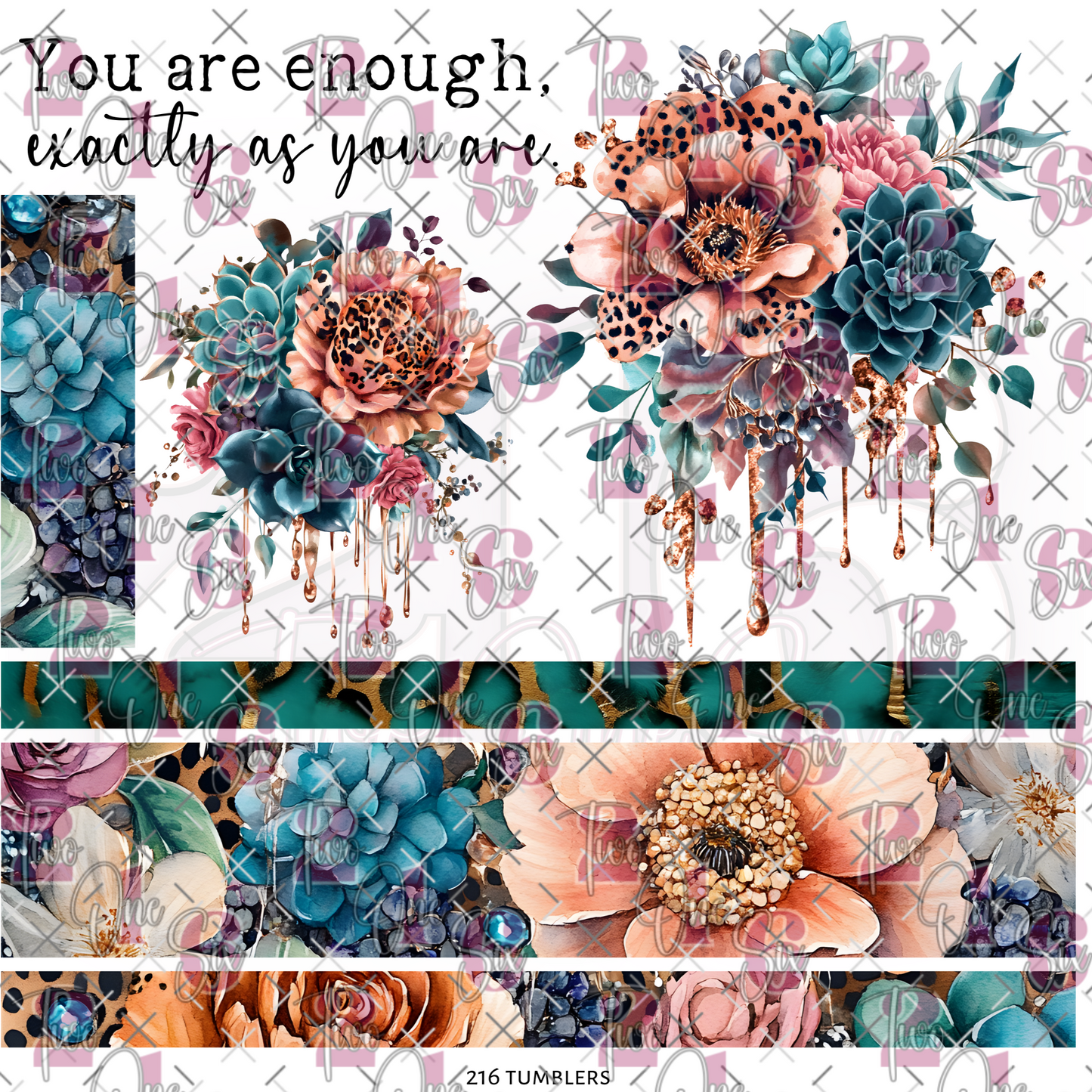 294 YOU ARE ENOUGH W/BANDS