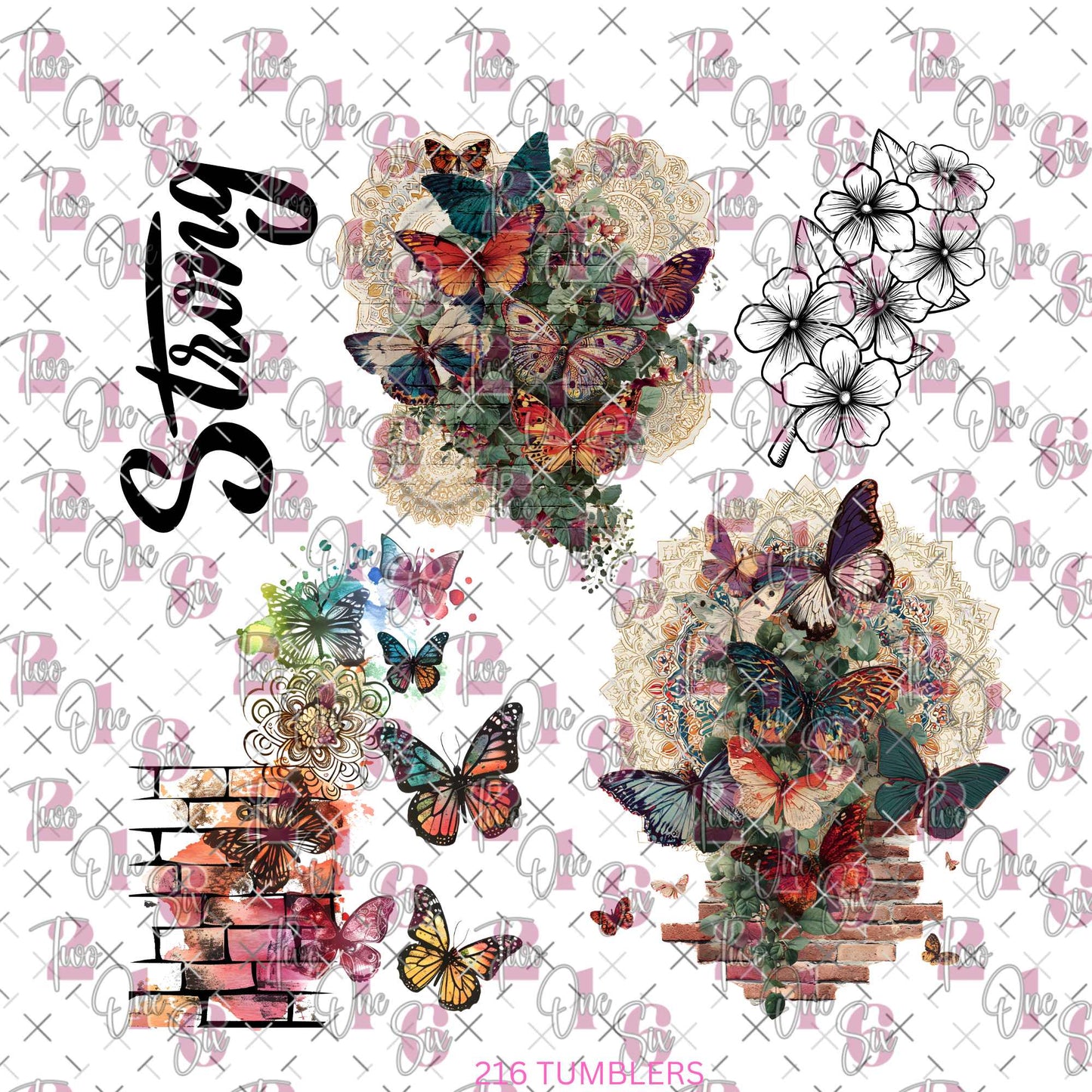 483 FLUTTERBY BRICKS 1