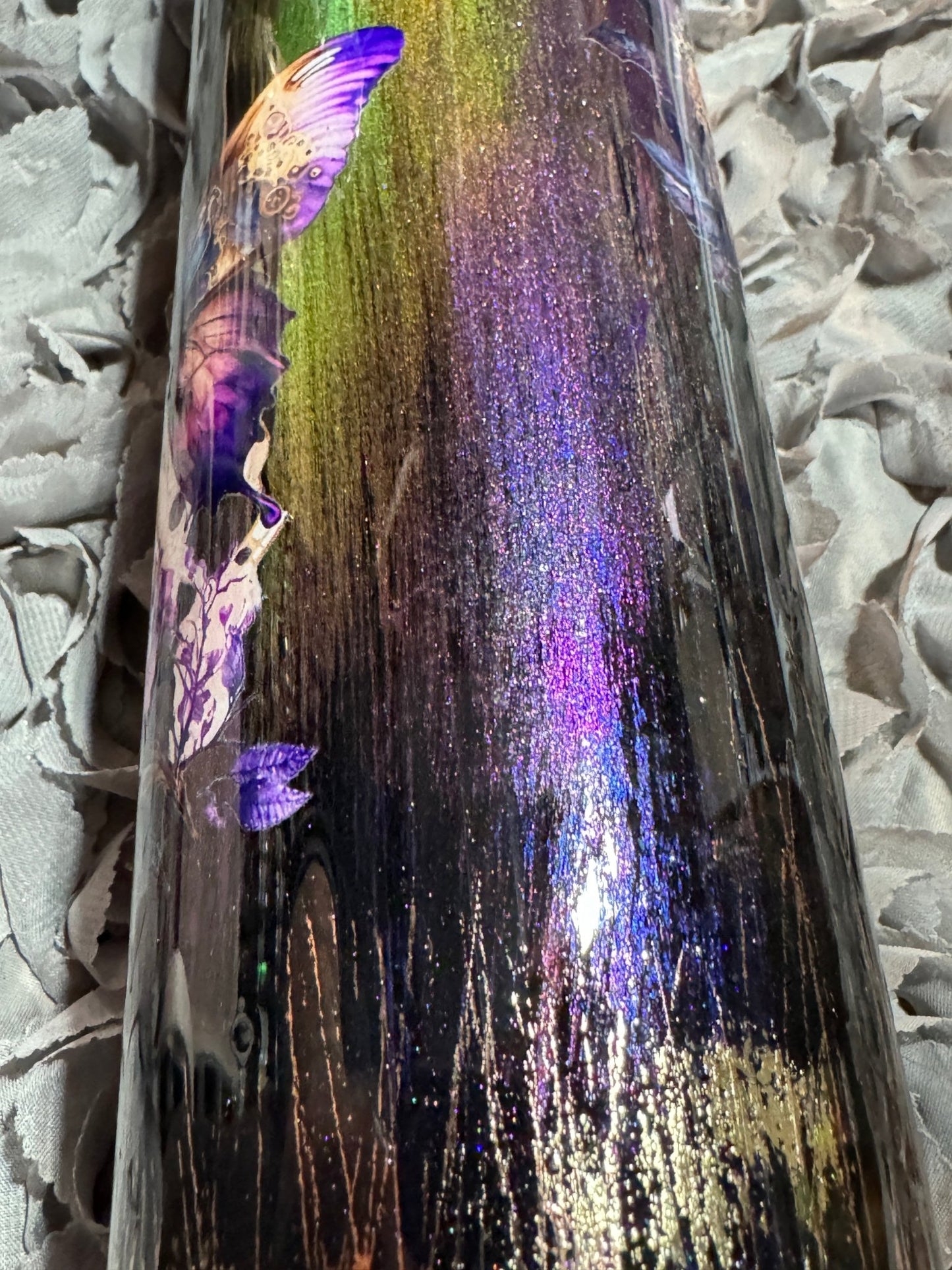 32oz Steampunk Butterflies - Grunge - 216 Tumblers