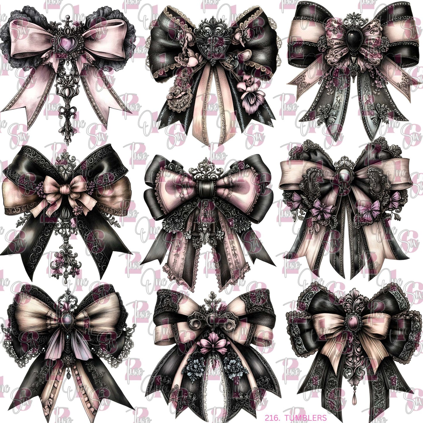 505 VICTORIAN GRUNGEY BOWS II