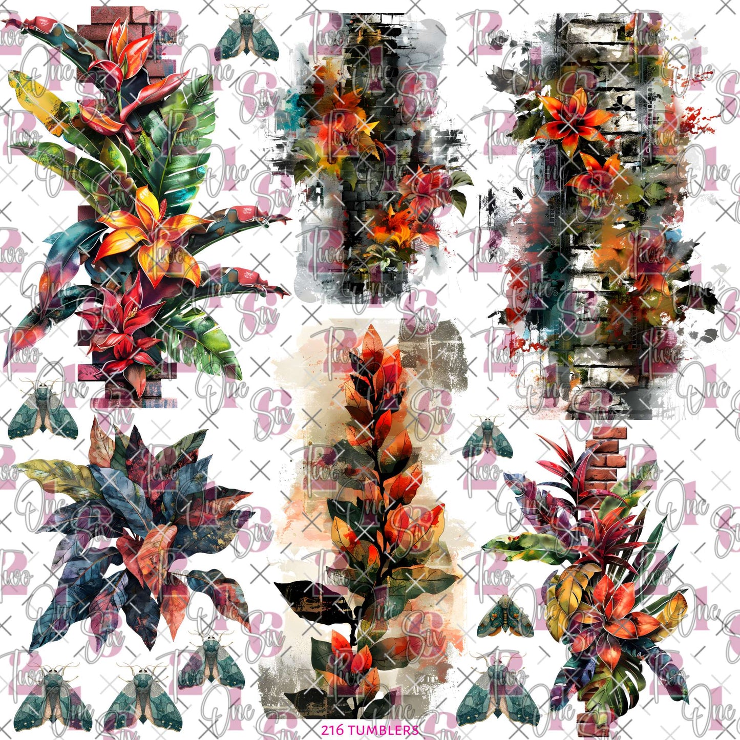 476 TROPICS - 216 Tumblers