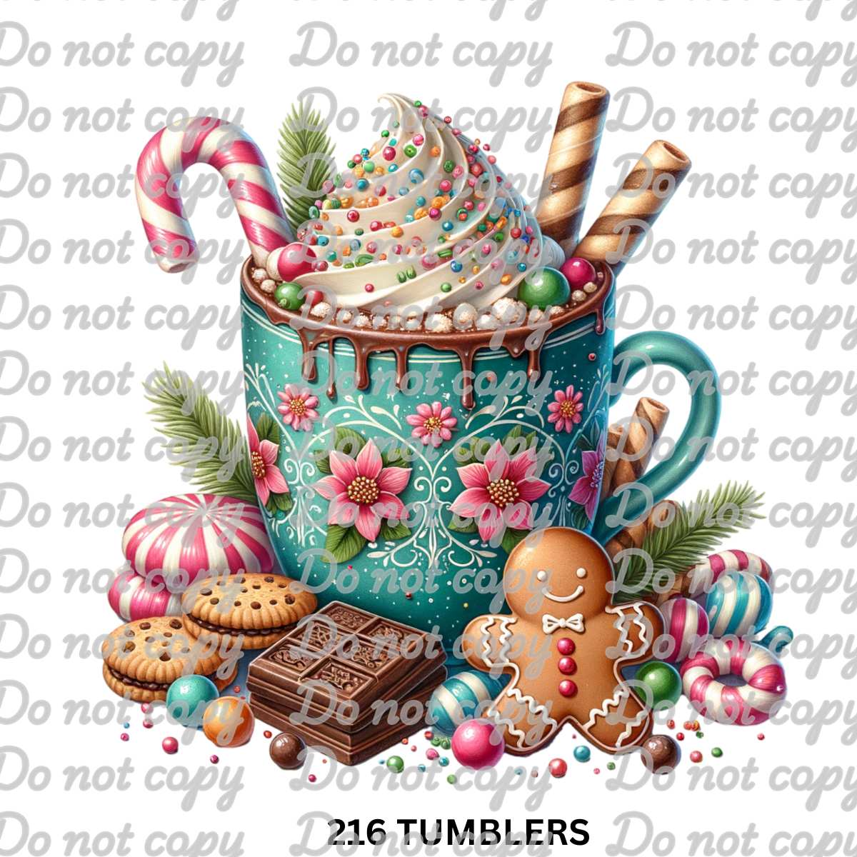 388 CHRISTMAS DECAL 4"