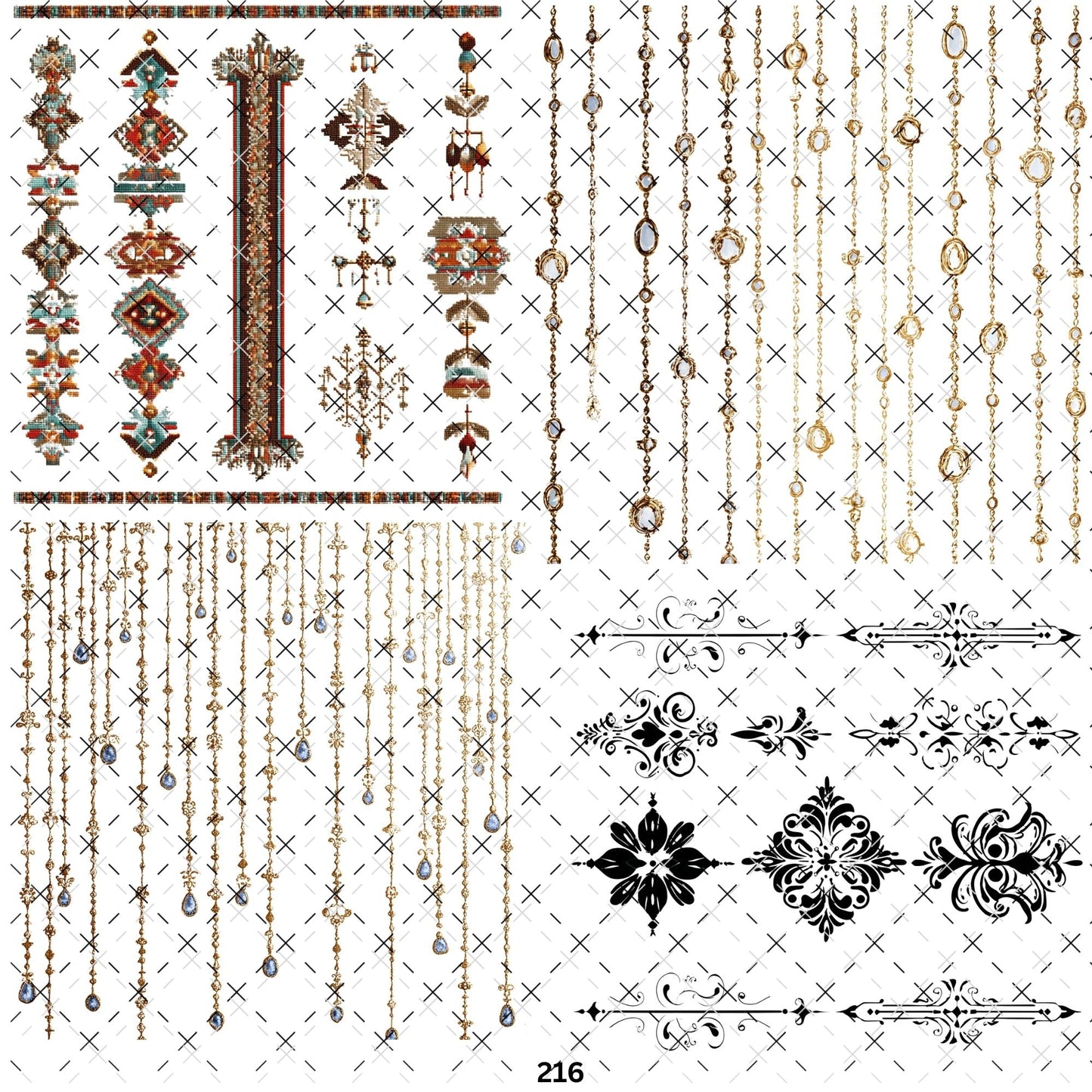 855 TRIBAL EFFECT - 216 Tumblers