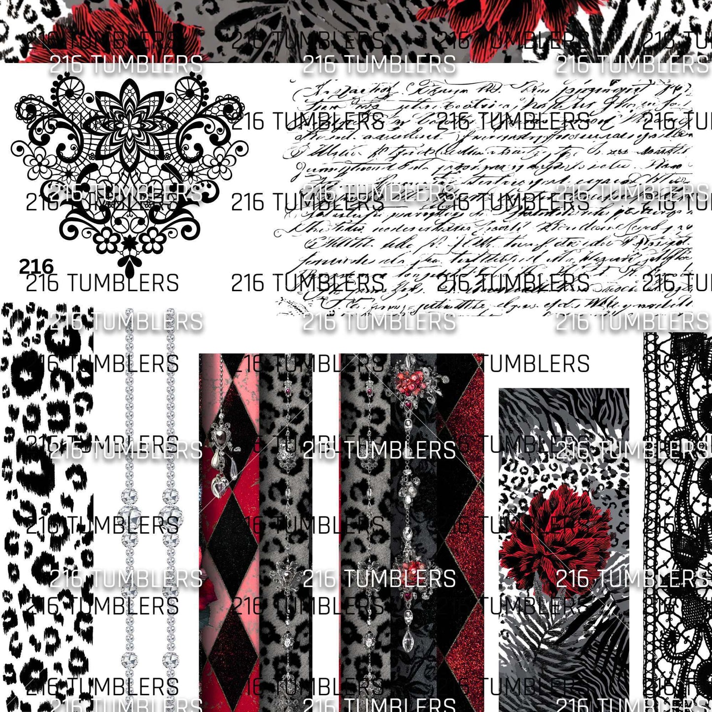 917 SEDUCTRESS - 216 Tumblers