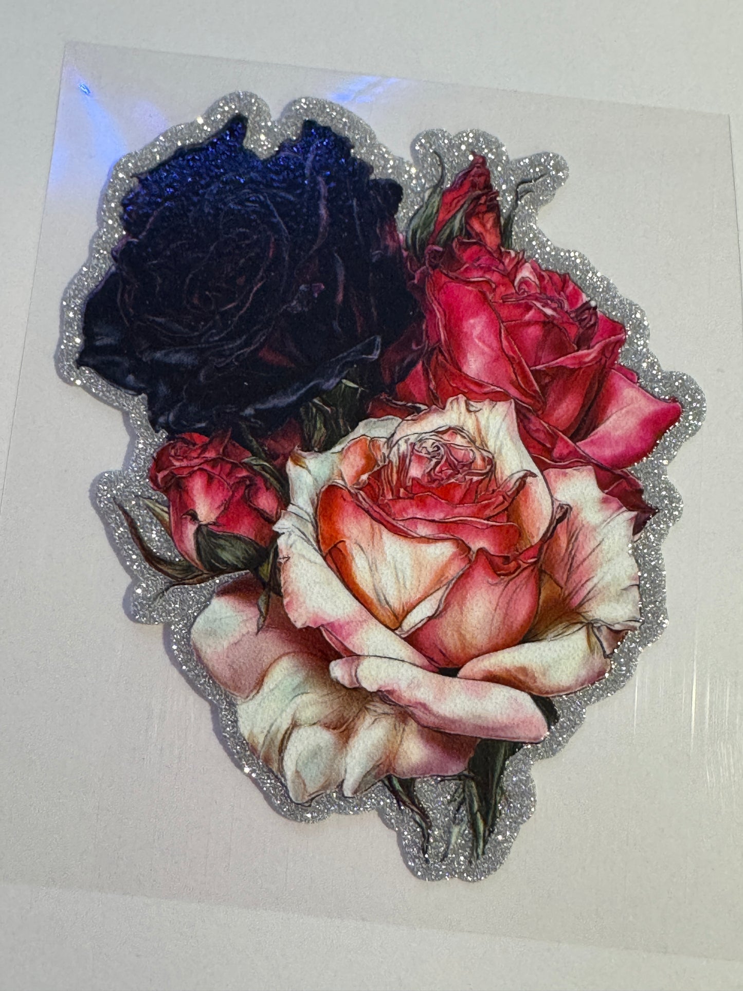 GLITTER UVDTF 400 ROSES