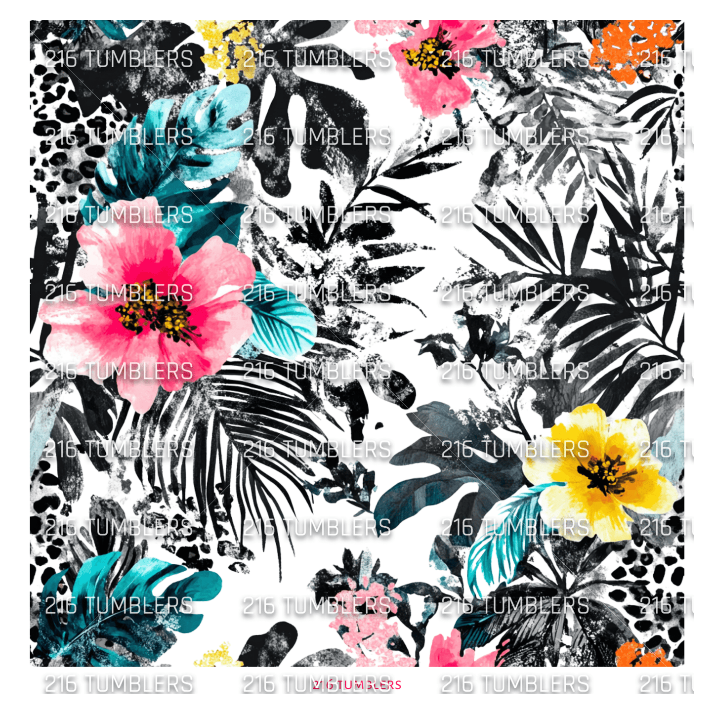 995 MONSTERA FOREST - 216 Tumblers