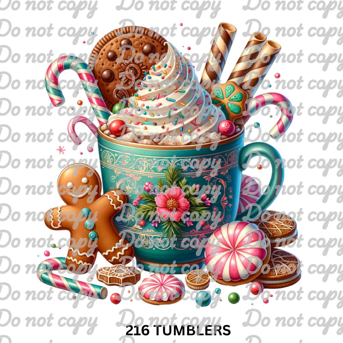 383 CHRISTMAS DECAL 4"