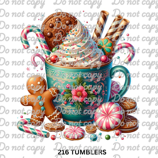 383 CHRISTMAS DECAL 4"