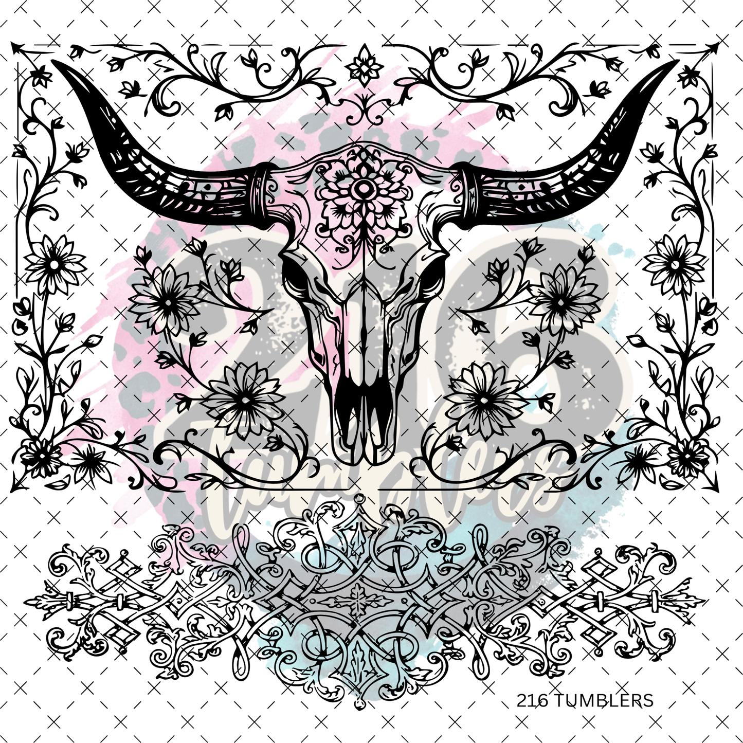 10X10- 97 RAGING BULL OUTLINE