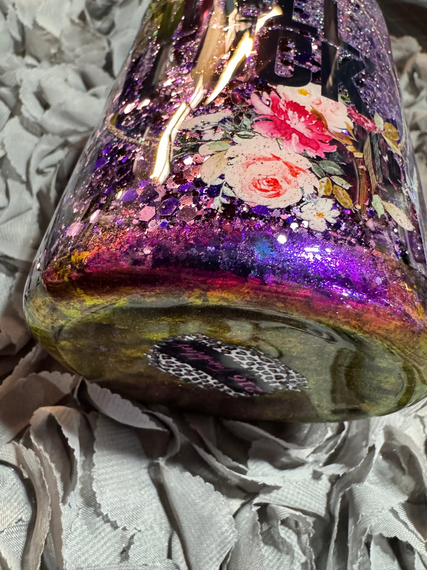 Well Fuck purple ombré Tumblers