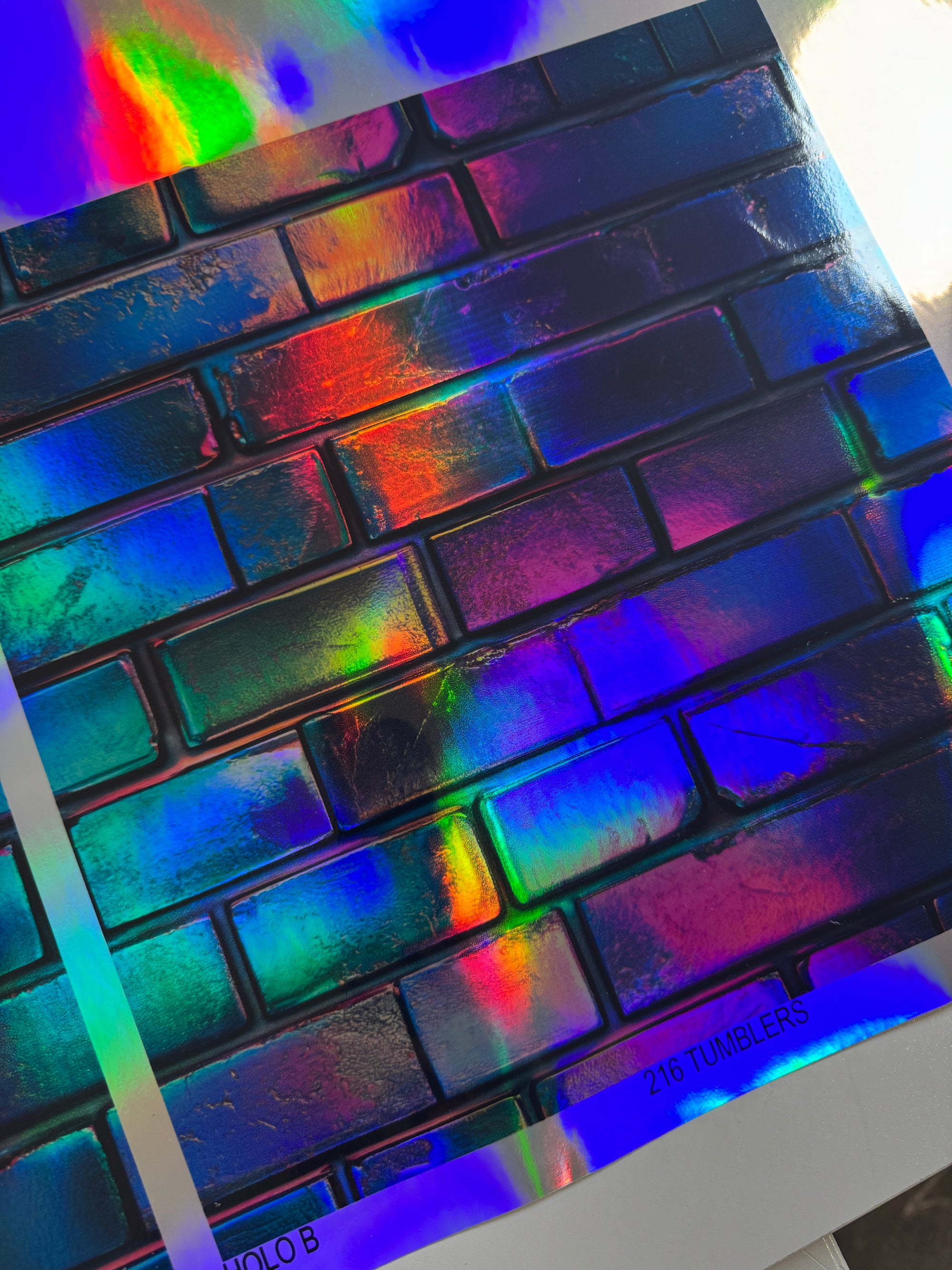 HOLOGRAPHIC HOLO B 10X10