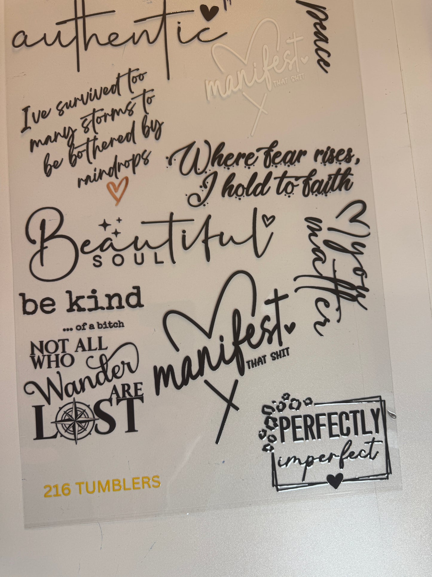 10x24 THEME SHEET - WORDS