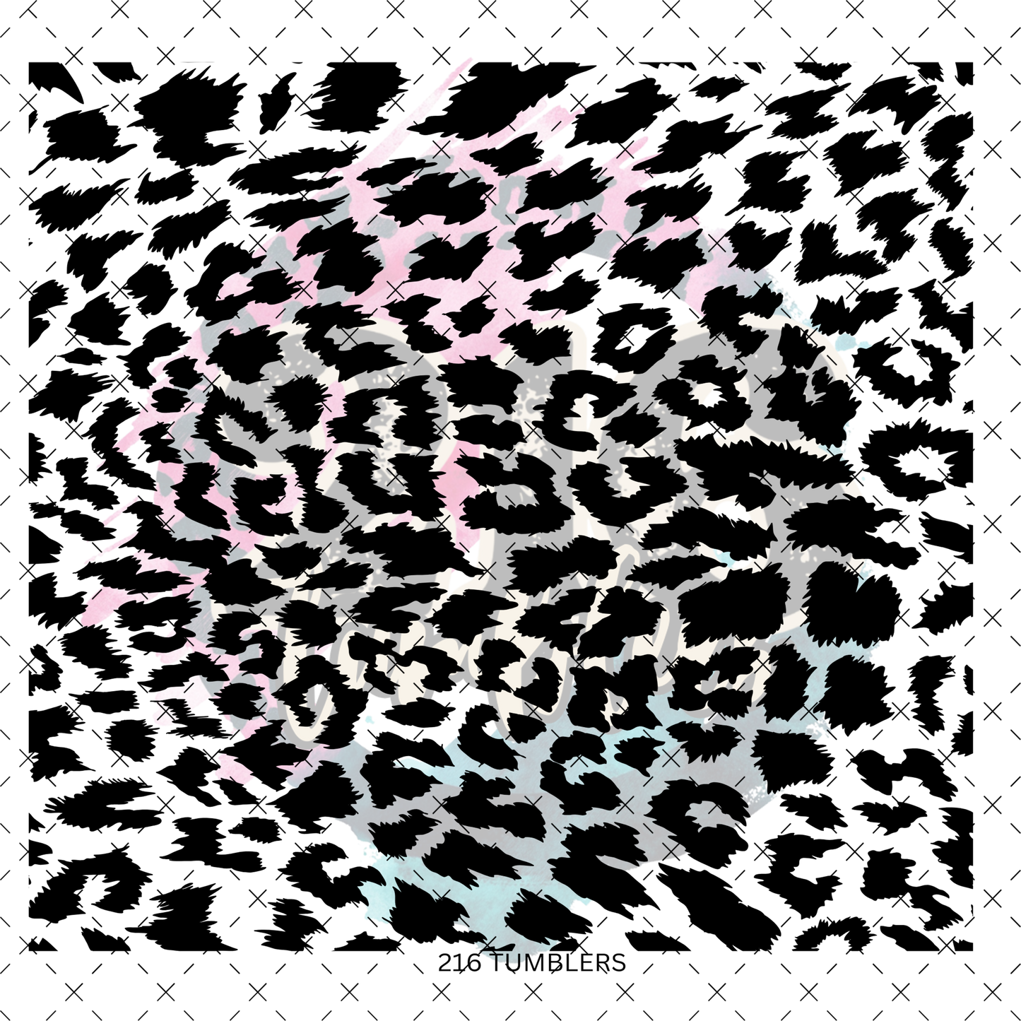 10X10- 95 THROW DOWN LEOPARD