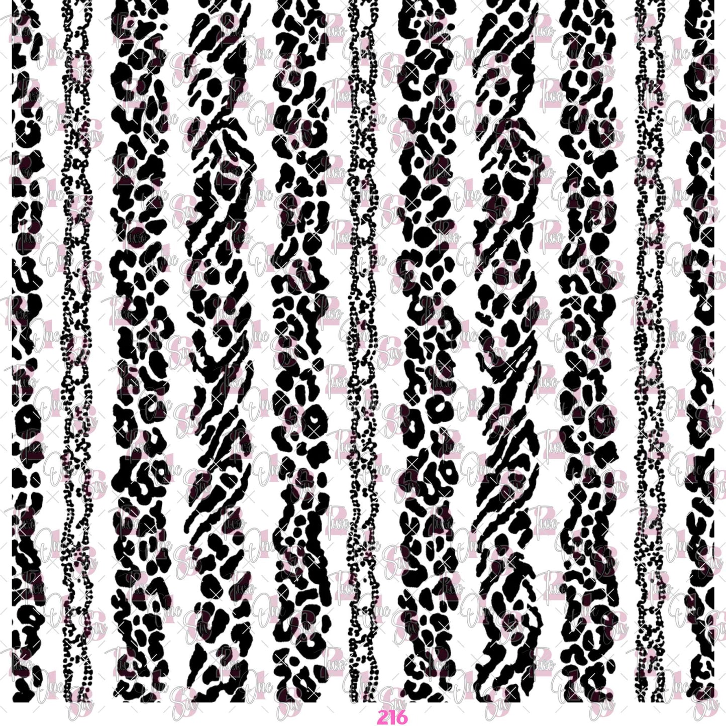 528 ANIMAL OUTLINE STRIPS