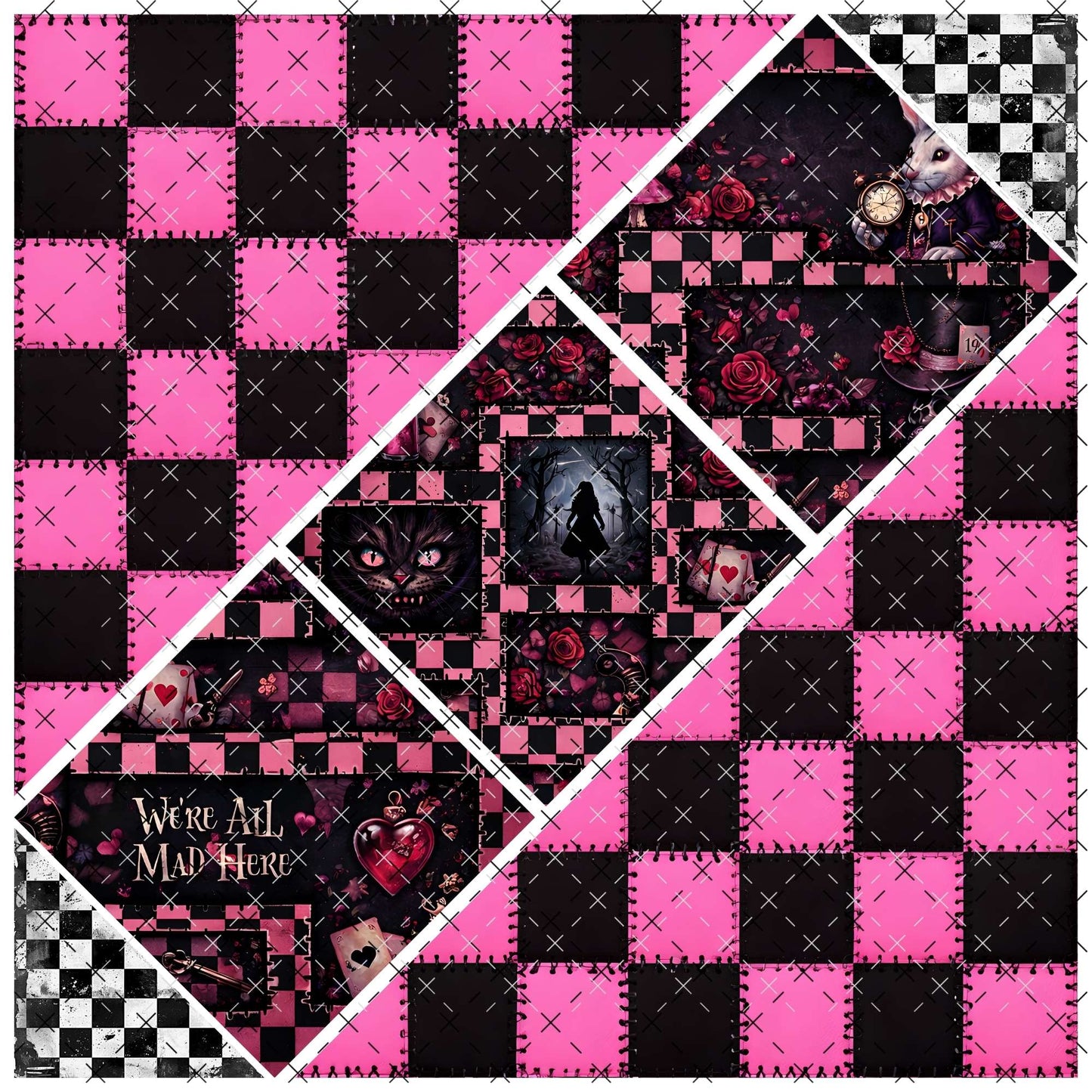 824 PINK CHECKER ALICE