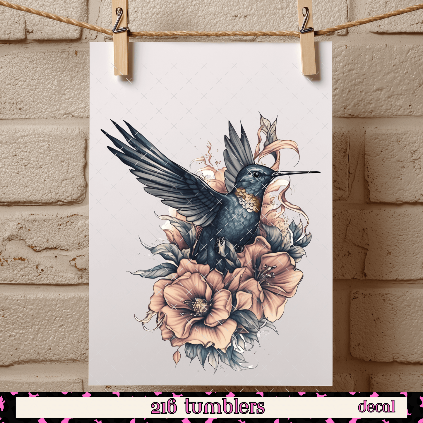 D 189 Hummingbird 2 - 216 Tumblers