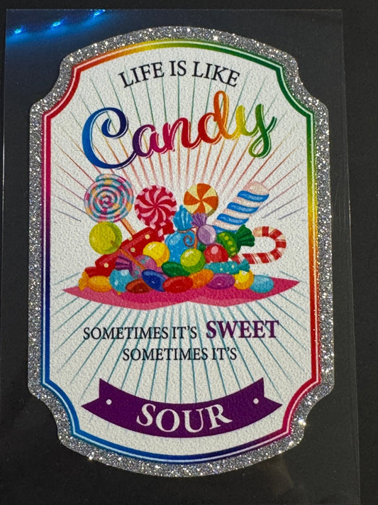 GLITTER UVDTF 35 CANDY - 216 Tumblers