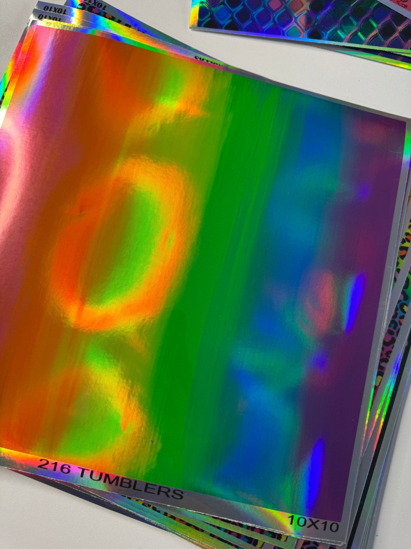 HOLO 10x10 10 - 216 Tumblers