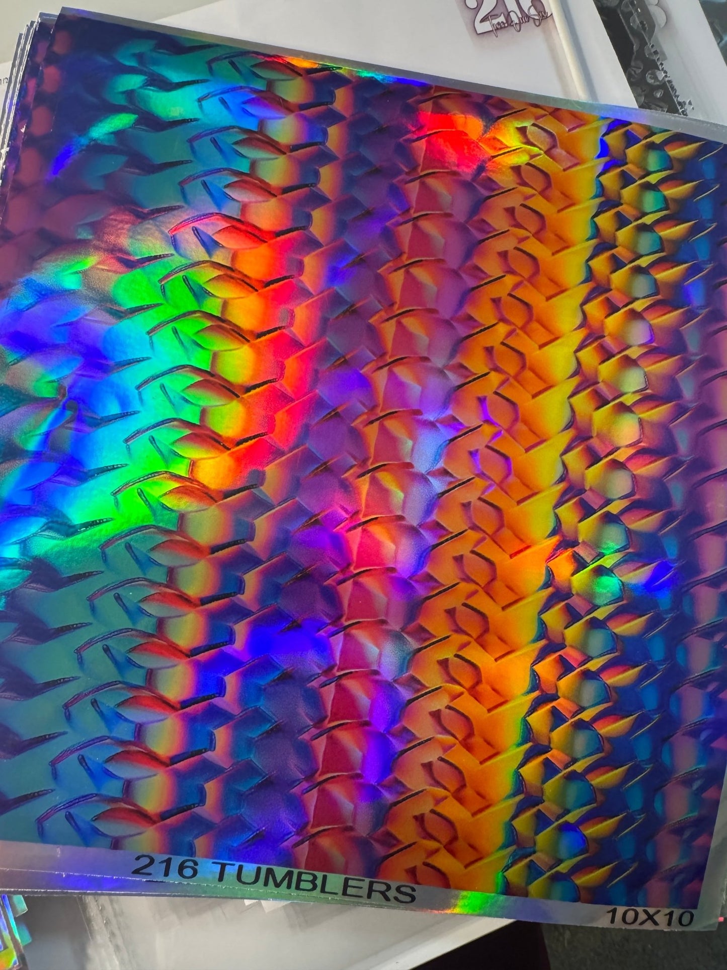 HOLO 10x10 5 - 216 Tumblers