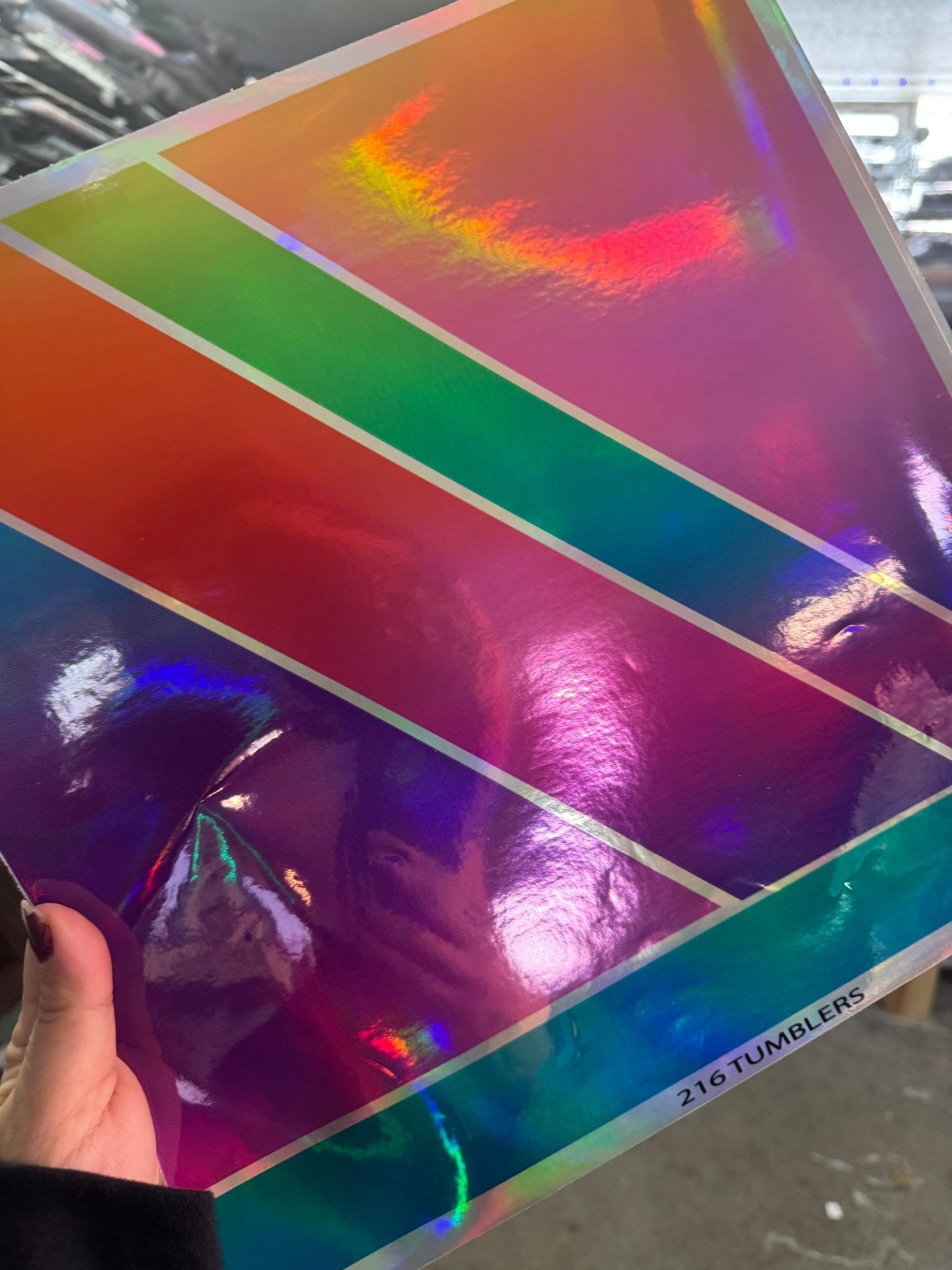HOLOGRAPHIC ARCHIVE - OMBRE MM 106 - 216 Tumblers