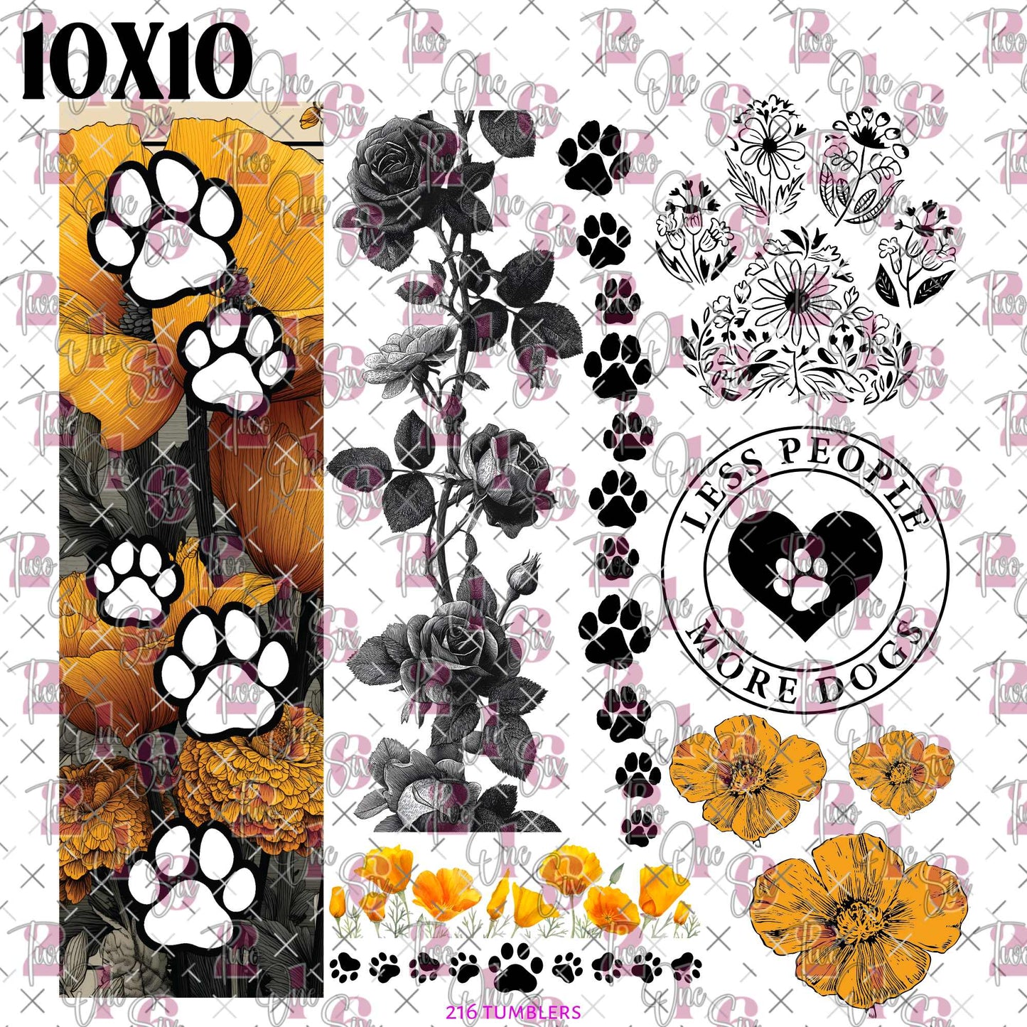 414 LESS PEOPLE MORE DOGS PEEK A BOO