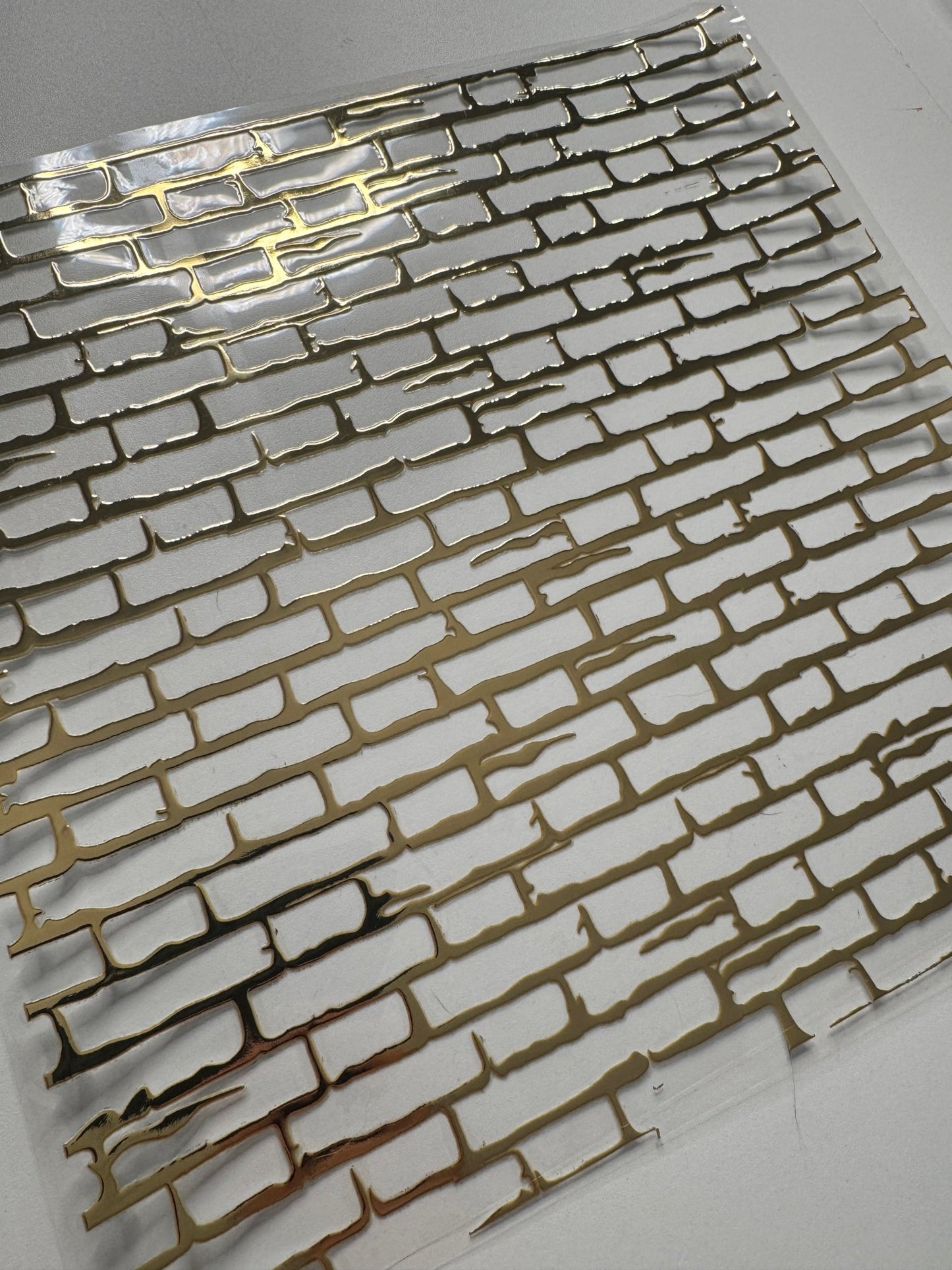 NEW COLOR - CHAMPAGNE GOLD BRICK 11.25X11.25 - 216 Tumblers