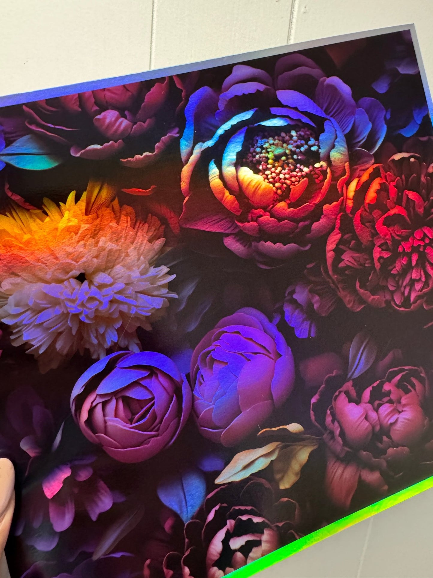 Pretty Peonies - Holo Vinyl - 216 Tumblers