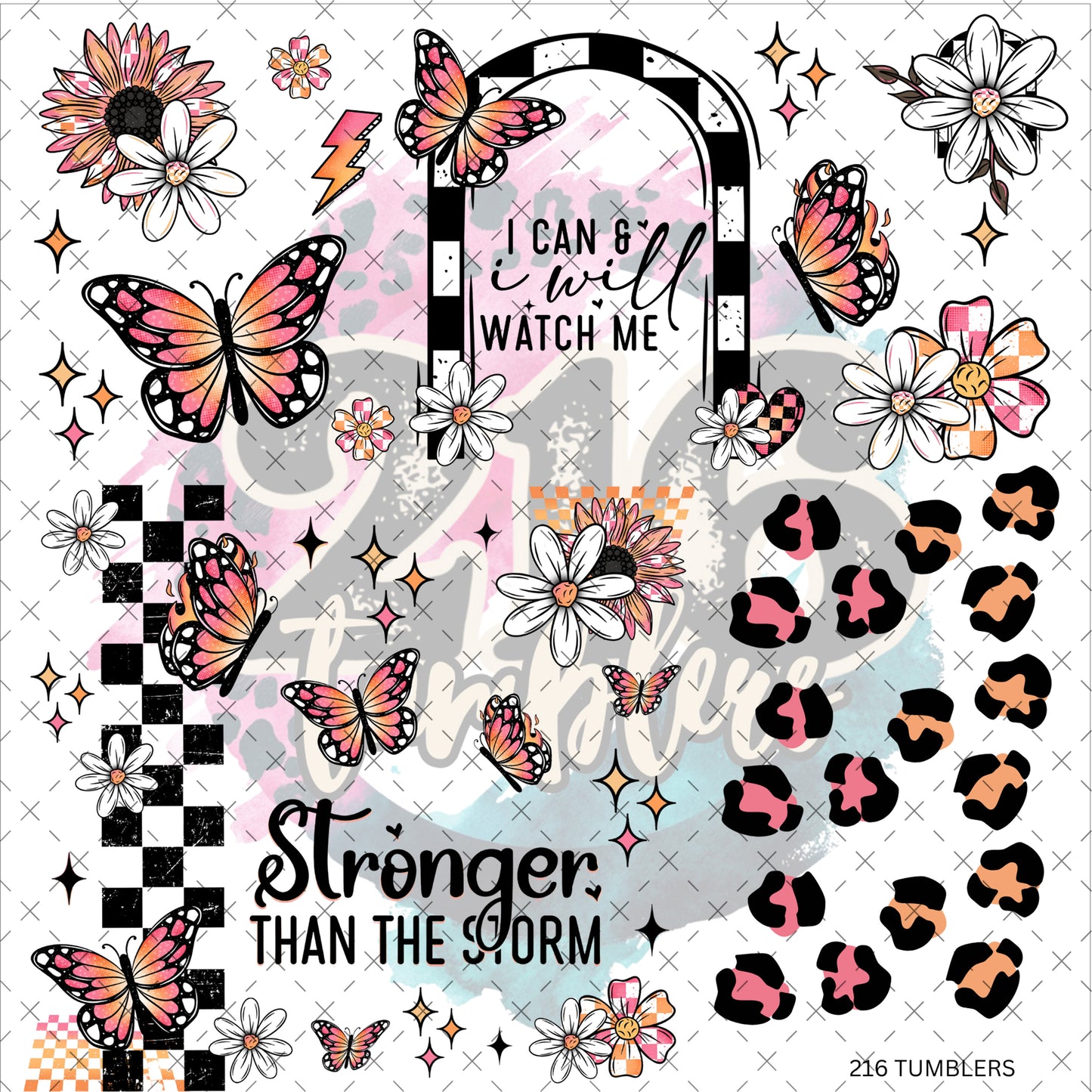 10X10 - 108 POSTIVE THINGS WITH BUTTERFLIES