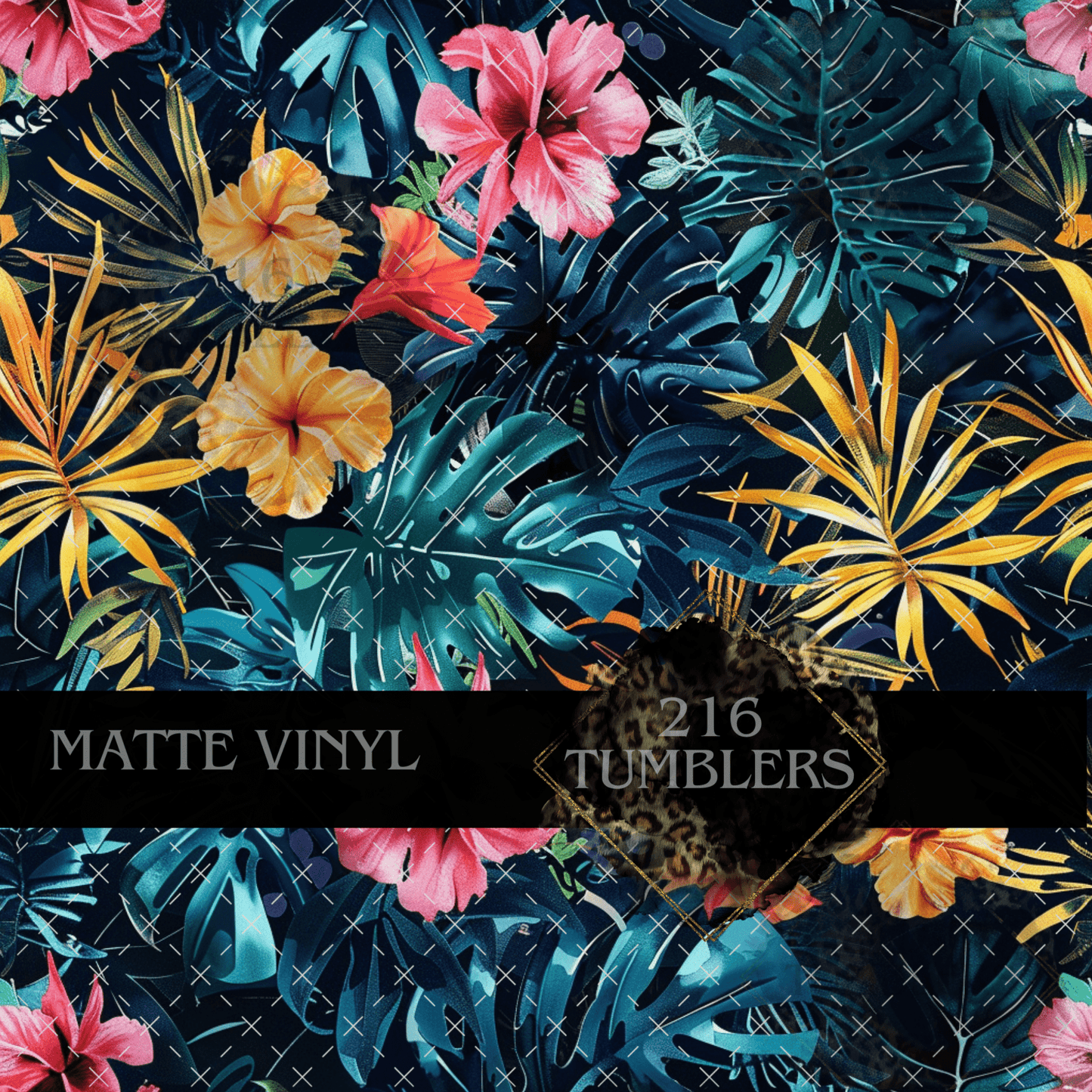TROPICAL 2 12X12 - 216 Tumblers