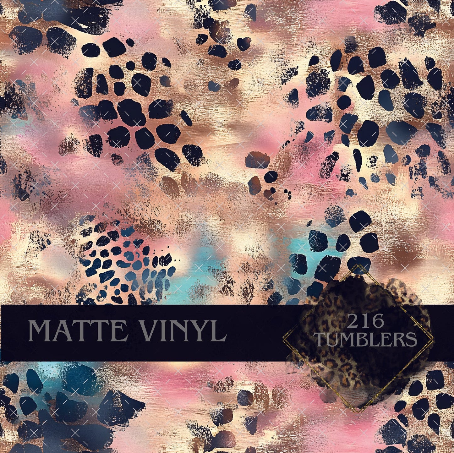 V168 CHIC CHEETAH - 216 Tumblers