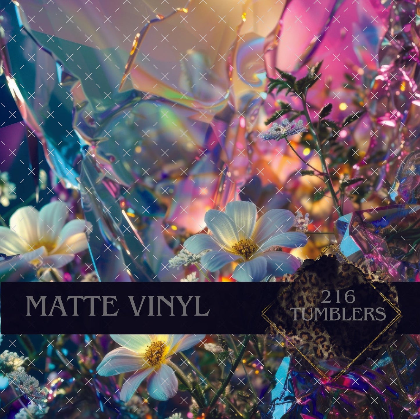 V181 FLORAL REFLECTIONS - 216 Tumblers