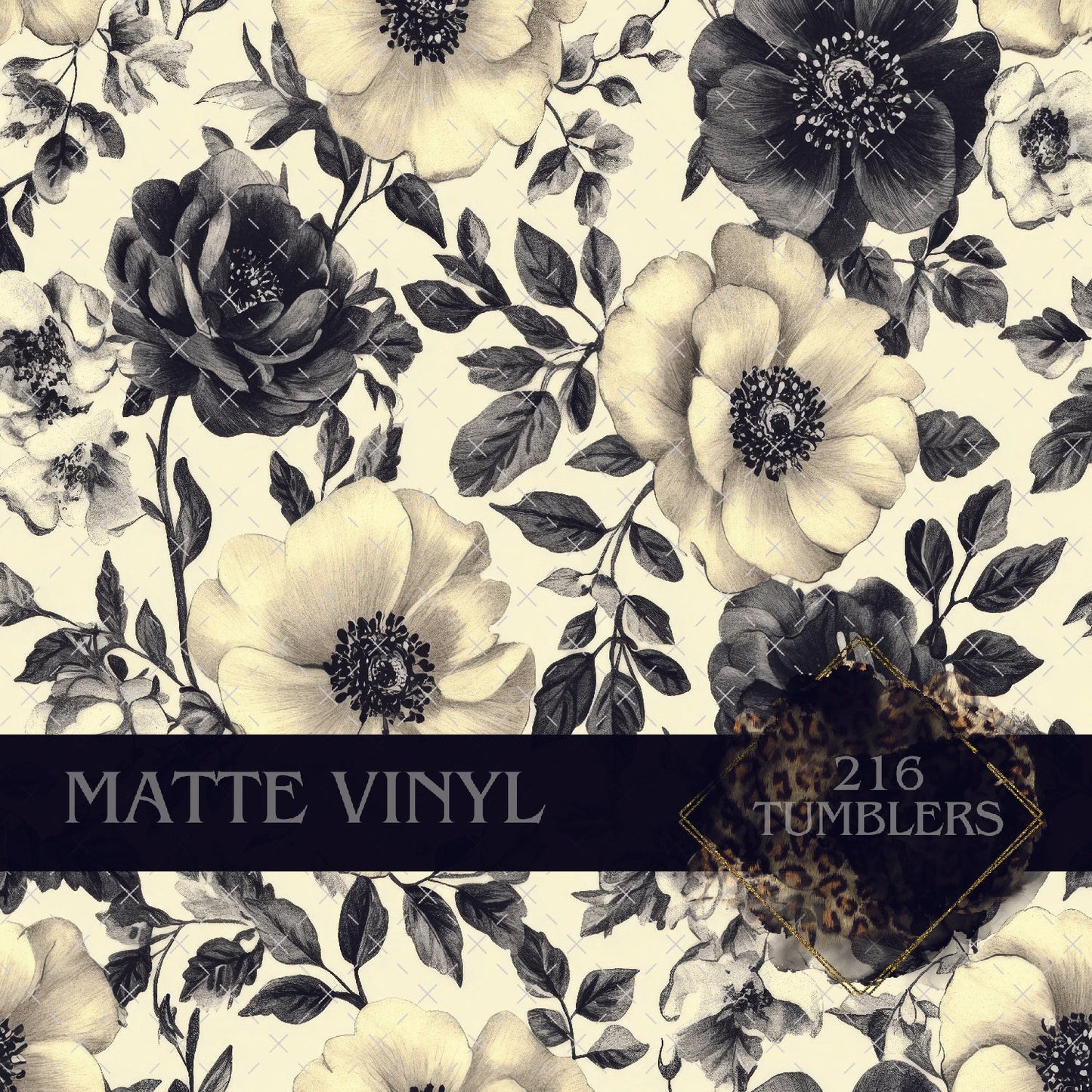 V185 VINTAGE MONO - 216 Tumblers