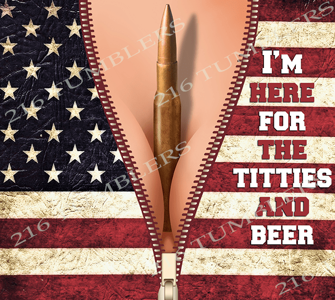 W122 TITTIES AND BEER - 216 Tumblers