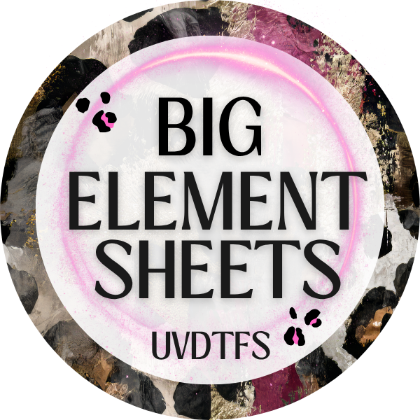 10X10 & 20oz SIZED SHEETS - 216 Tumblers