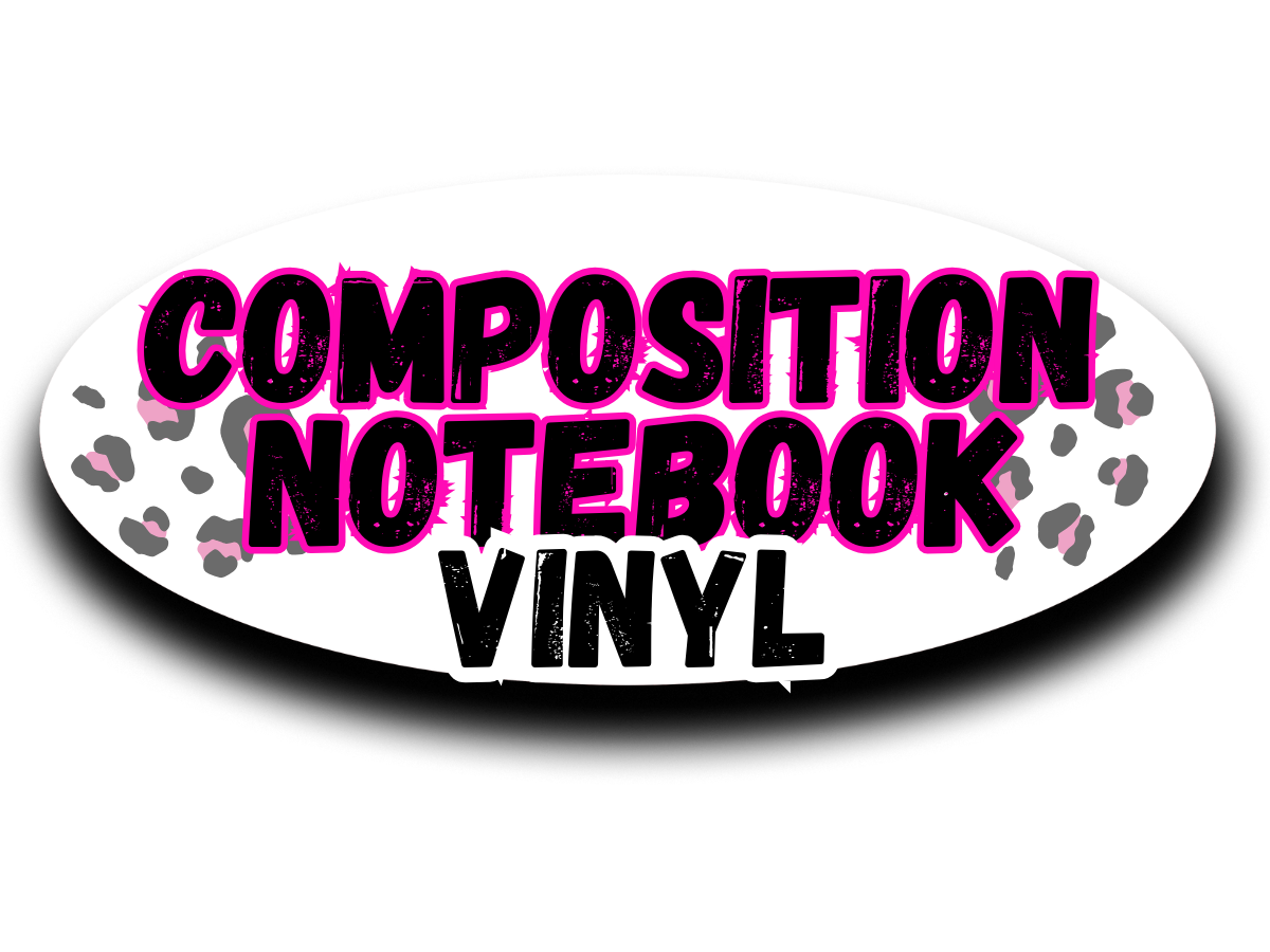 COMPOSITION NOTEBOOK VINYL - 216 Tumblers