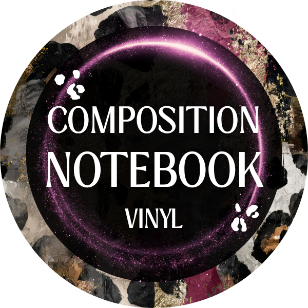 COMPOSITION NOTEBOOK VINYL - 216 Tumblers