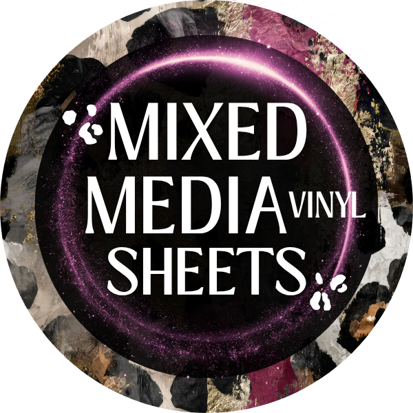 Mixed Media:  V Split: Swirls: Boxes and Bands - 216 Tumblers