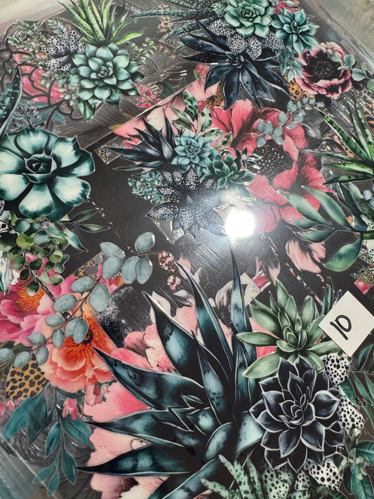 10 PACK OF 10x10 SIZED - MIXED UVDTF BUNDLE - 216 Tumblers