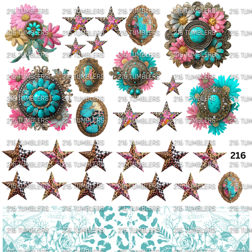 1047 STAR GAZER - 216 Tumblers