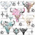1052 BADA$$ BULL SKULLS (western box release) - 216 Tumblers