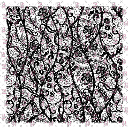 106 BLACK LACE SMALL - 216 Tumblers