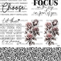 1060 WORDS, FLORALS, OUTLINES - 216 Tumblers