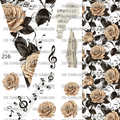 1078 MUSICAL ROSES V SPLIT - 216 Tumblers